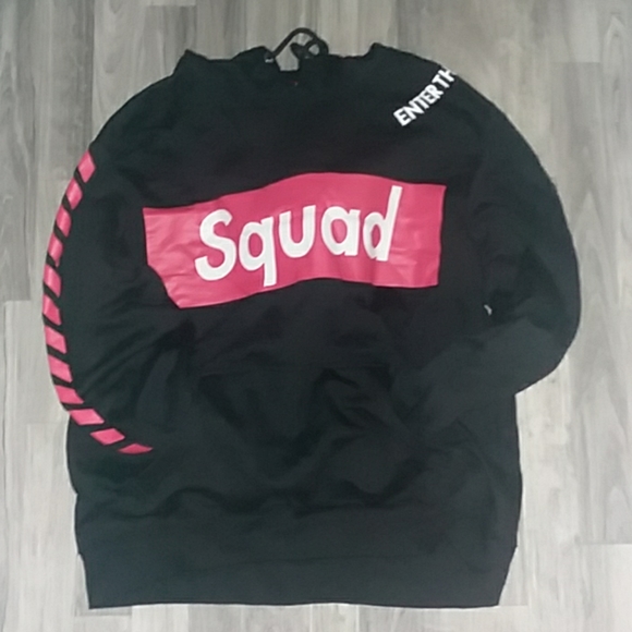 Enter The Void Jackets Coats A Black Squad Hoodie Poshmark